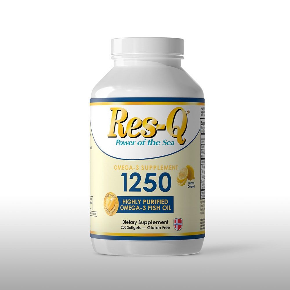 1250 Omega-3 (Lemon Softgel)
