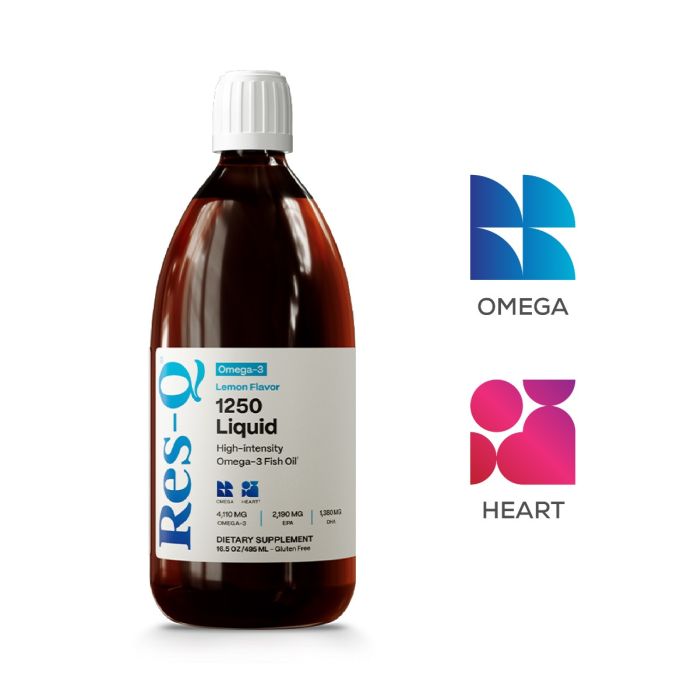 1250 Liquid High-Intensity Omega-3 Fish Oil, Lemon Flavor 1250 Liquid High-Intensity Omega-3 Fish Oil, Lemon Flavor