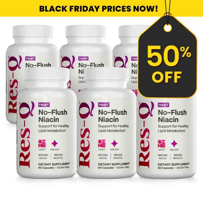 No-Flush Niacin 6-Pack Black Friday Deal