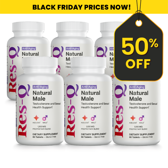 Natural Male 6-Pack Black Friday Deal