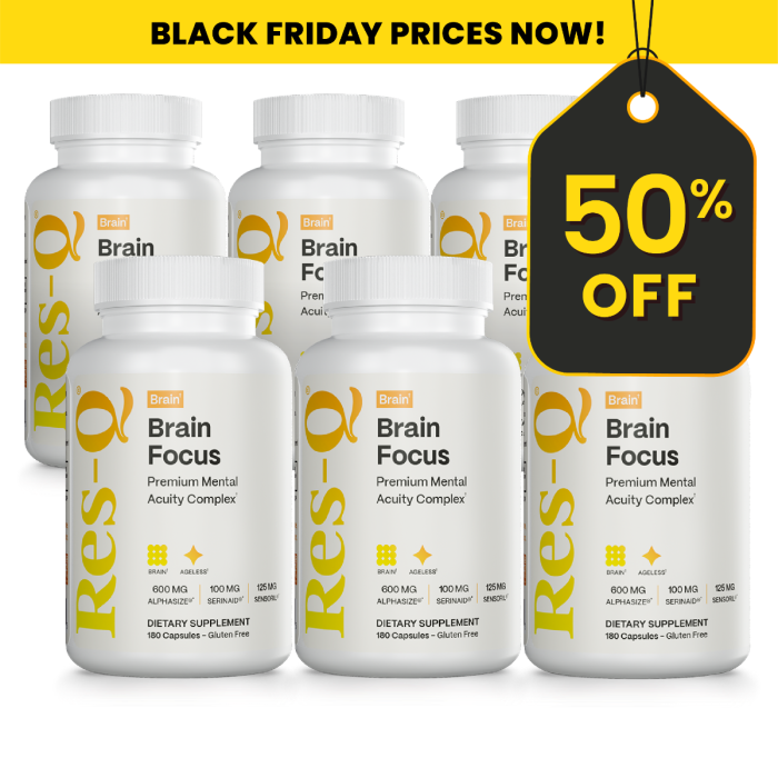 Brain Focus 6-Pack Black Friday Deal Brain Focus 6-Pack Black Friday Deal