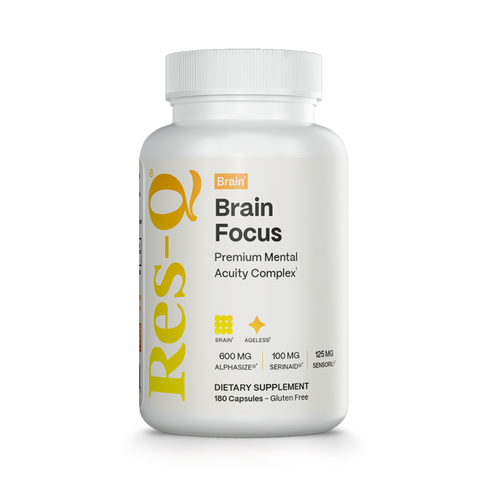 Brain: Res-Q Brain Focus Premium Mental Acuity Complex Brain: Res-Q Brain Focus Premium Mental Acuity Complex