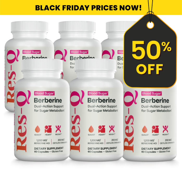 Berberine Black Friday Deal Berberine Black Friday Deal