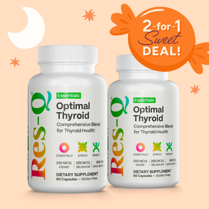 2-for-1 Sale - Optimal Thyroid October Deal