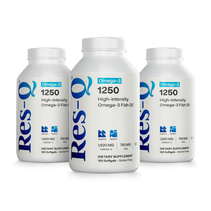 1250 Omega-3 3-Pack