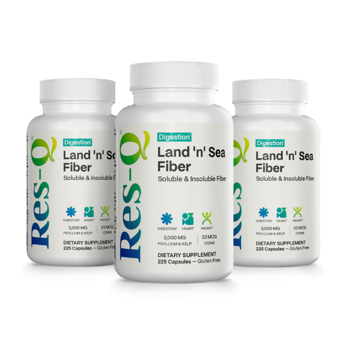 Land 'n' Sea Fiber Capsules 3-Pack Land 'n' Sea Fiber Capsules 3-Pack