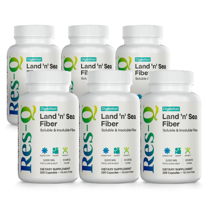 Land 'n' Sea Fiber Capsules 6 Pack Land 'n' Sea Fiber Capsules 6 Pack