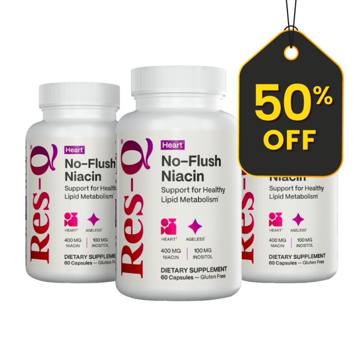 HDL+ (No Flush Niacin) - 3 Pack