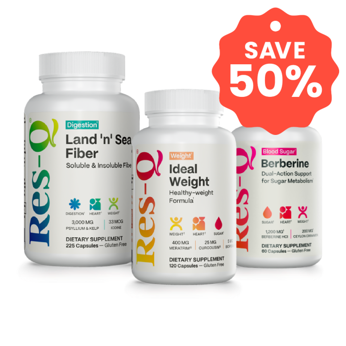 Save 50% on Res-Q Healthy Weight & Metabolism Combo