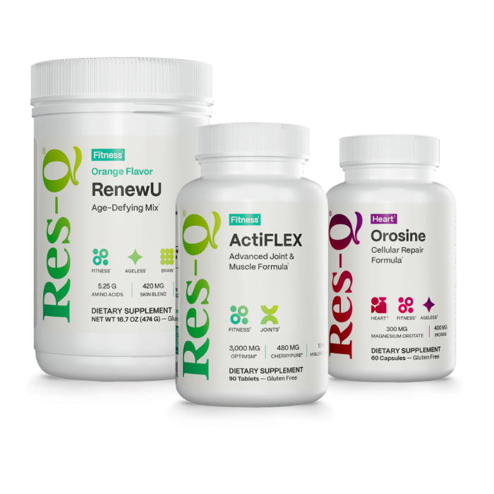 Fitness Combo: RenewU, ActiFLEX, and Orosine