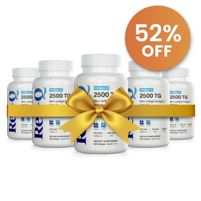 2500 TG Omega-3 (Mini Softgel) - 5 Pack 2500 TG Omega-3 (Mini Softgel) - 5 Pack