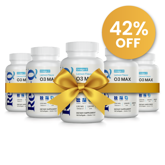 O3 MAX Omega-3 (Softgel) - 5 Pack O3 MAX Omega-3 (Softgel) - 5 Pack