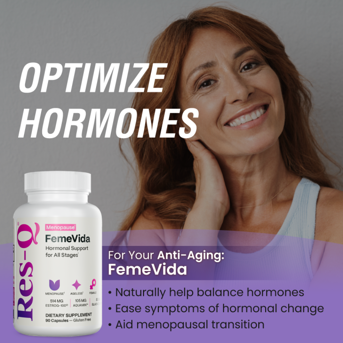 Optimize Hormones with FemeVida Optimize Hormones with FemeVida