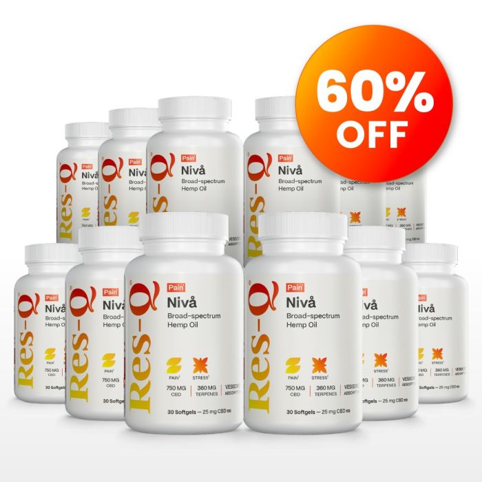 Nivå Softgels 12-bottle Pack Nivå Softgels 12-bottle Pack