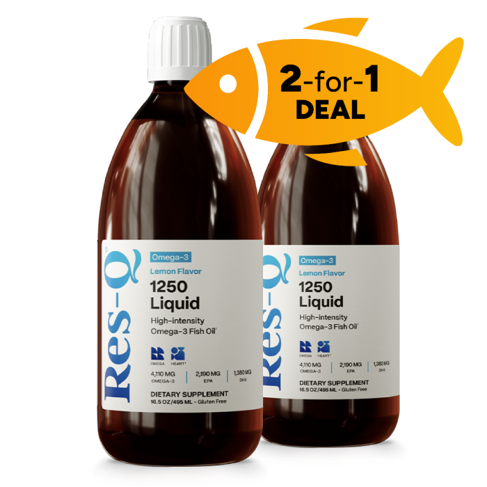 1250 Omega-3 Liquid - 2-for-1 BOGO Bundle 1250 Omega-3 Liquid - 2-for-1 BOGO Bundle