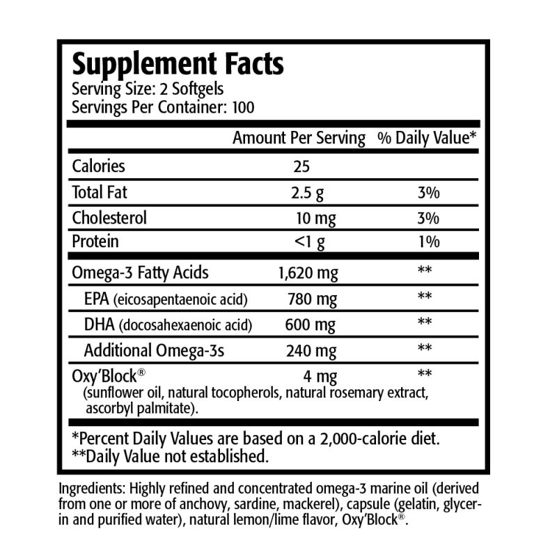 Res-Q 1250 Omega3 Value Pack | 200 