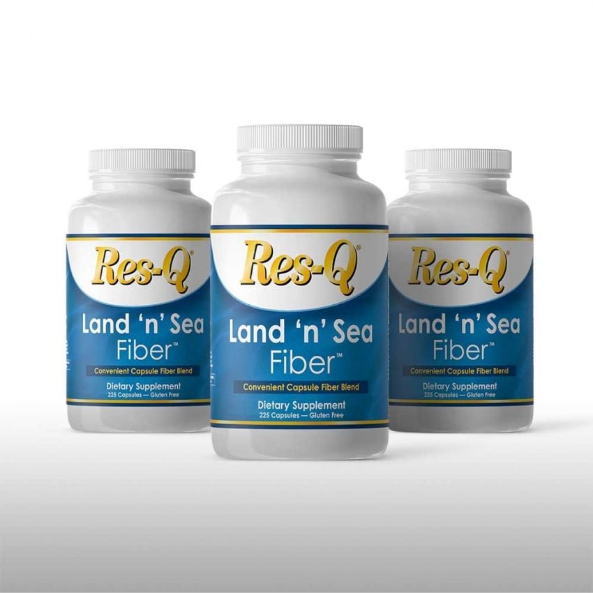 Land 'n' Sea Fiber (Capsules) - 3 Pack