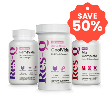 Save 50% on Res-Q Hot Flash Relief Combo