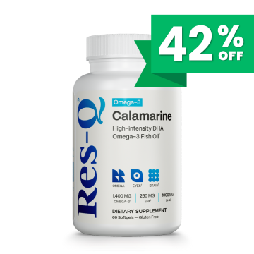 Omega-3: Res-Q Calamarine High-intensity DHA Omega-3 Fish Oil