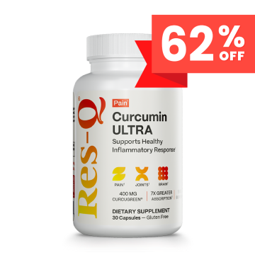 Pain: Res-Q CurcuminULTRA Supports Healthy Inflammatory Response