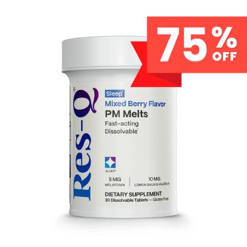 Sleep: Res-Q PM Melts Fast-acting Dissolvable Tablets (Mixed Berry Flavor)