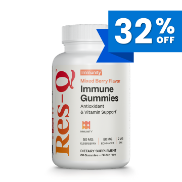 Immune Gummies, Antioxidant & Vitamin Support, Mixed Berry Flavor