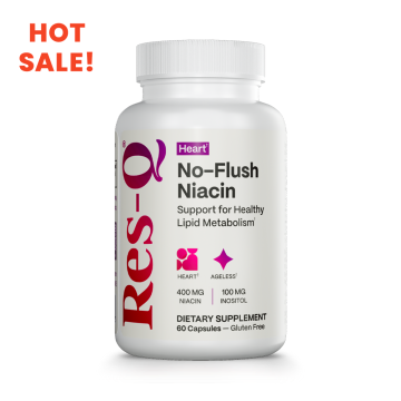 Heart: No-Flush Niacin (HDL+) Support for Healthy Lipid Metabolism