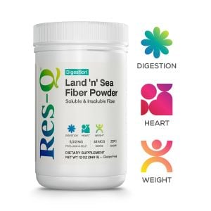 Land 'n' Sea Fiber Powder Soluable & Insoluble Fiber Supplement