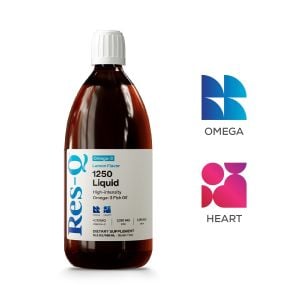 1250 Liquid High-Intensity Omega-3 Fish Oil, Lemon Flavor