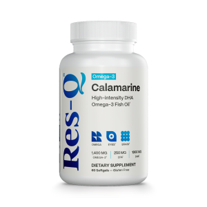 Omega-3: Res-Q Calamarine High-intensity DHA Omega-3 Fish Oil