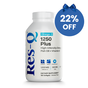 1250 Plus Omega-3 (1250+) 22% Off