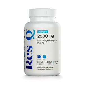 2500 TG, Mini-softgel Omega-3 Fish Oil
