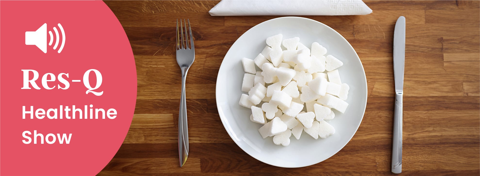 A plate full of sugar cubes