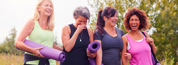 Women exercising