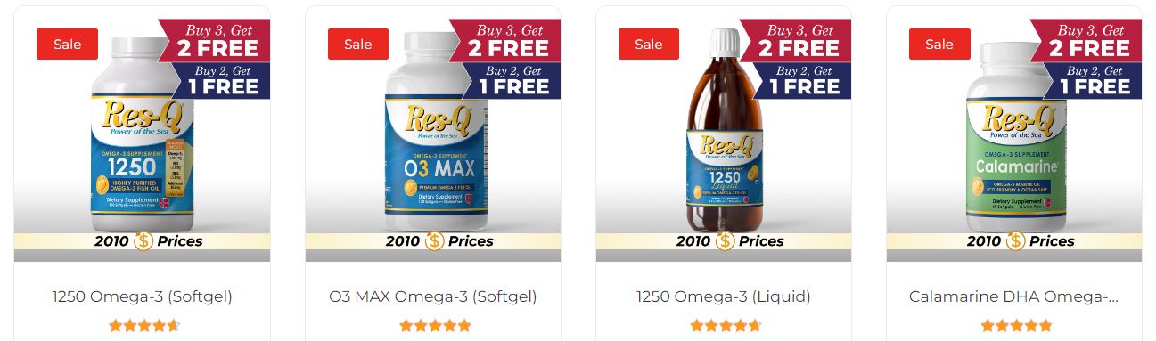 Omega-3 lineup